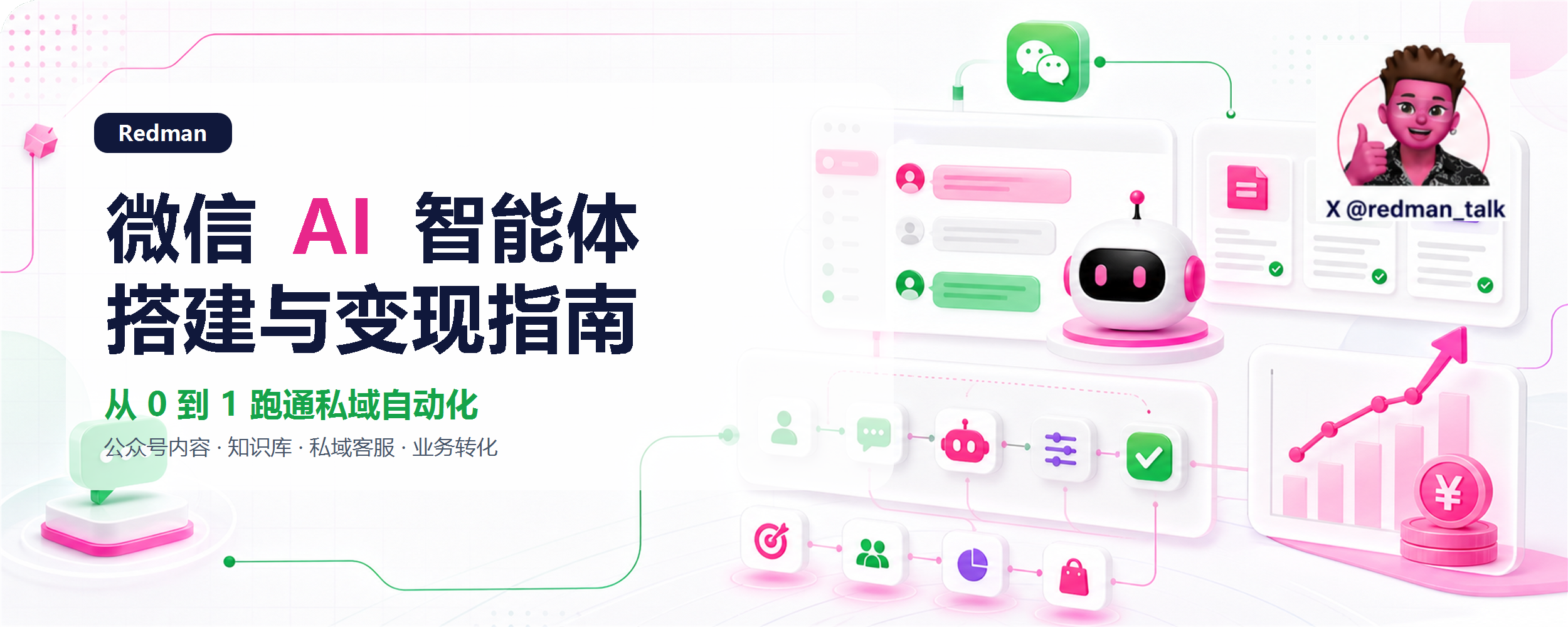 微信 AI 智能体搭建与变现指南封面图